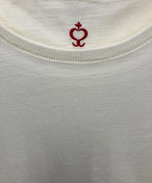 SIDE SLOPE（サイドスロープ）SIDE SLOPE (サイドスロープ) WAGAMAMA (ワガママ) 半袖Tシャツ ホワイト サイズ:1 未使用品の古着・服飾アイテム