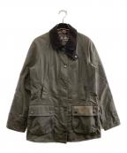 Barbourバブアー）の古着「Classic Beadnell Wax Jacket」｜カーキ