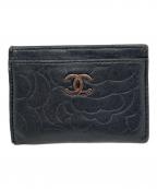 CHANELシャネル）の古着「パスケース」｜ブラック