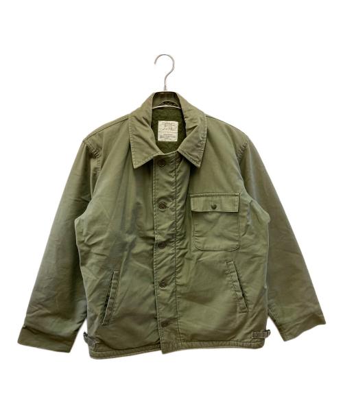 SWI（エスイーアイ）SWI (エスイーアイ) デッキジャケット ブラウン サイズ:Lの古着・服飾アイテム