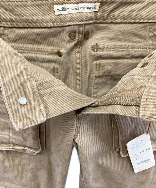 GRACE CONTINENTAL（（グレースコンチネンタル）GRACE CONTINENTAL (（グレースコンチネンタル) カーゴパンツ ブラウン サイズ:34 未使用品の古着・服飾アイテム