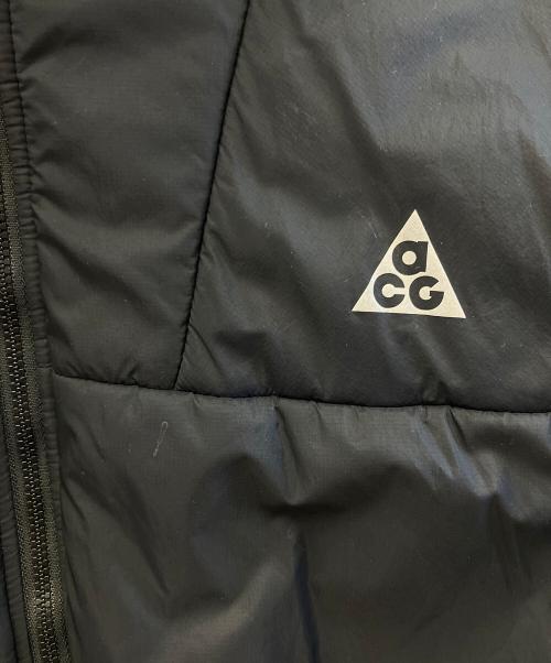 NIKE ACG（ナイキエーシージー）NIKE ACG (ナイキエーシージー) Rope de Dope パッカブル インスレーテッド ジャケット ブラック サイズ:Mの古着・服飾アイテム