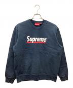SUPREMEシュプリーム）の古着「underline crewneck」｜ネイビー