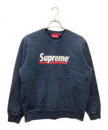 SUPREME（シュプリーム）の古着「underline crewneck」｜ネイビー