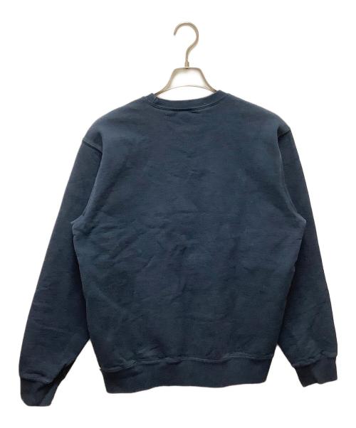 SUPREME（シュプリーム）SUPREME (シュプリーム) underline crewneck ネイビー サイズ:Lの古着・服飾アイテム