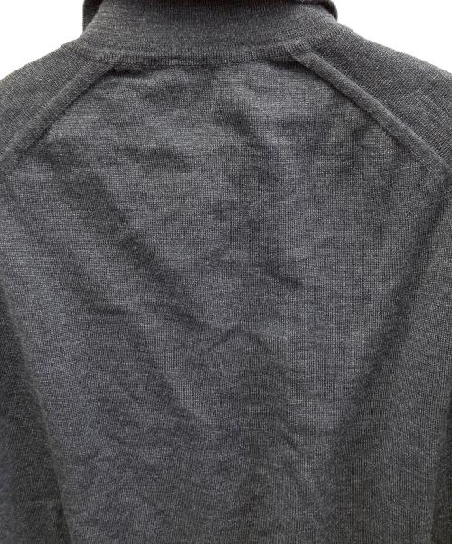 JOHN SMEDLEY（ジョンスメドレー）JOHN SMEDLEY (ジョンスメドレー) 厚手カーディガン ブラック サイズ:Mの古着・服飾アイテム