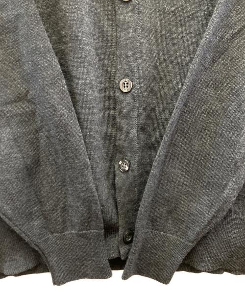 JOHN SMEDLEY（ジョンスメドレー）JOHN SMEDLEY (ジョンスメドレー) 厚手カーディガン ブラック サイズ:Mの古着・服飾アイテム