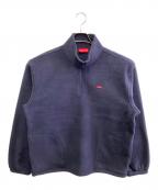 SUPREMEシュプリーム）の古着「ハーフジップスウェット」｜ネイビー