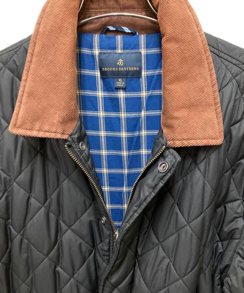 BROOKS BROTHERS（ブルックスブラザーズ）BROOKS BROTHERS (ブルックスブラザーズ) キルティングジャケット ブラック サイズ:XLの古着・服飾アイテム
