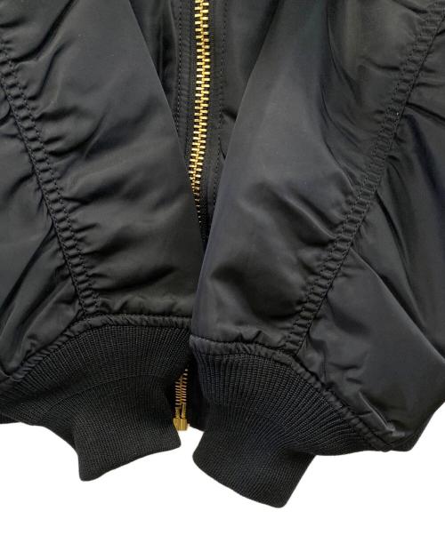 ALPHA（アルファ）ALPHA (アルファ) MA-1ジャケット ブラック サイズ:Mの古着・服飾アイテム