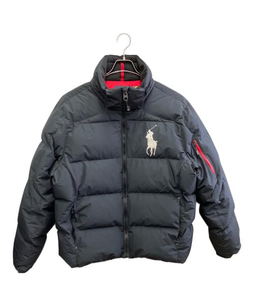 POLO RALPH LAUREN（ポロ・ラルフローレン）POLO RALPH LAUREN (ポロ・ラルフローレン) ダウンジャケット ブラック サイズ:XLの古着・服飾アイテム