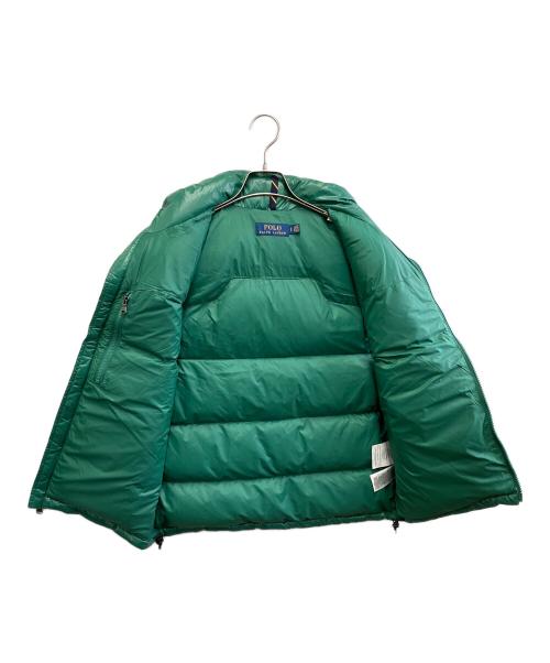 POLO RALPH LAUREN（ポロ・ラルフローレン）POLO RALPH LAUREN (ポロ・ラルフローレン) ダウンベスト グリーン サイズ:SPの古着・服飾アイテム