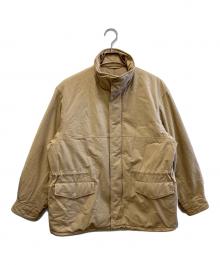 STEVEN ALAN（スティーブンアラン）の古着「バフ オーバル スタンドカラー ジャケット」｜ベージュ