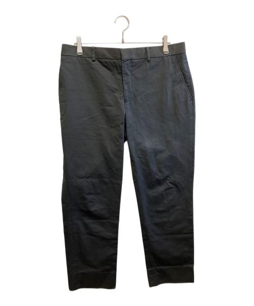 HERMES（エルメス）HERMES (エルメス) センタープレスパンツ ブラック サイズ:46の古着・服飾アイテム