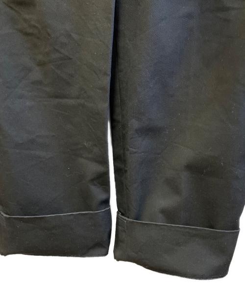 HERMES（エルメス）HERMES (エルメス) センタープレスパンツ ブラック サイズ:46の古着・服飾アイテム