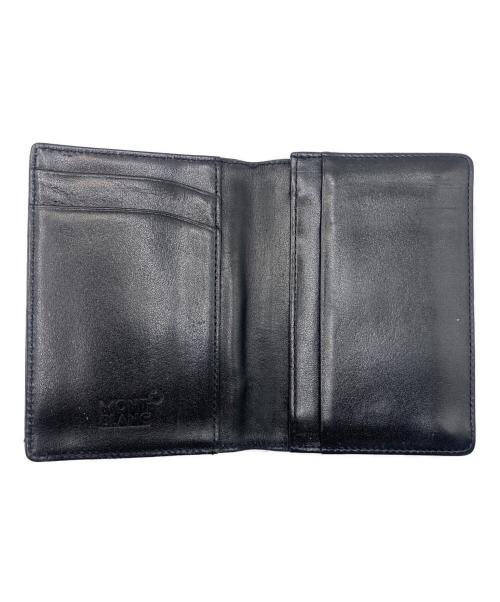 MONTBLANC（モンブラン）MONTBLANC (モンブラン) カードケース ブラックの古着・服飾アイテム