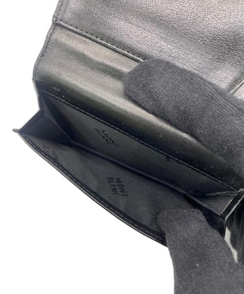 MONTBLANC（モンブラン）MONTBLANC (モンブラン) カードケース ブラックの古着・服飾アイテム