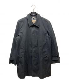 BURBERRY（バーバリー）の古着「ステンカラーコート」｜ブラック