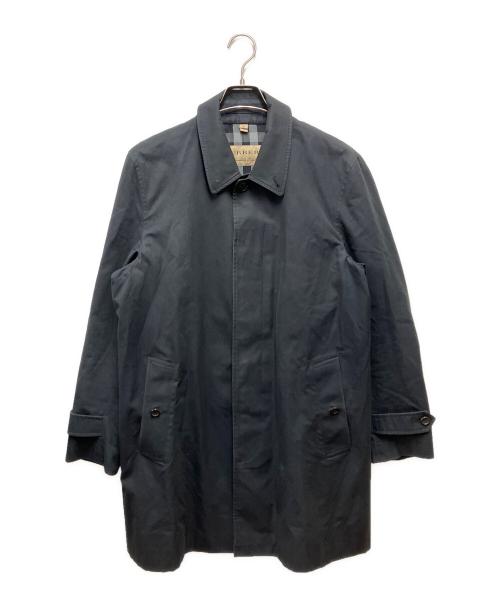 BURBERRY（バーバリー）BURBERRY (バーバリー) ステンカラーコート ブラック サイズ:52の古着・服飾アイテム