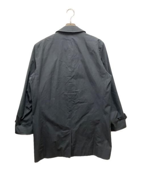 BURBERRY（バーバリー）BURBERRY (バーバリー) ステンカラーコート ブラック サイズ:52の古着・服飾アイテム