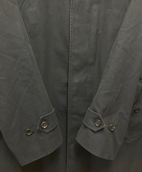 BURBERRY（バーバリー）BURBERRY (バーバリー) ステンカラーコート ブラック サイズ:52の古着・服飾アイテム