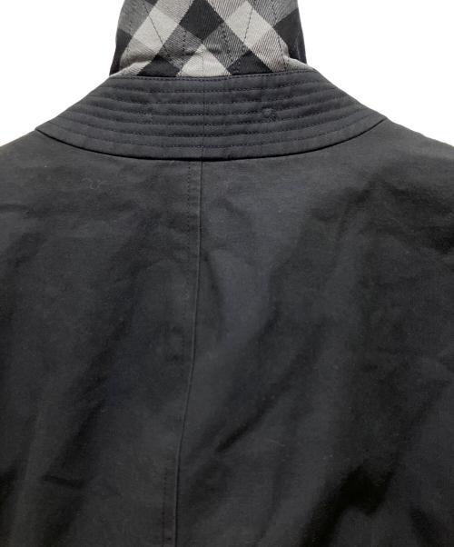 BURBERRY（バーバリー）BURBERRY (バーバリー) ステンカラーコート ブラック サイズ:52の古着・服飾アイテム