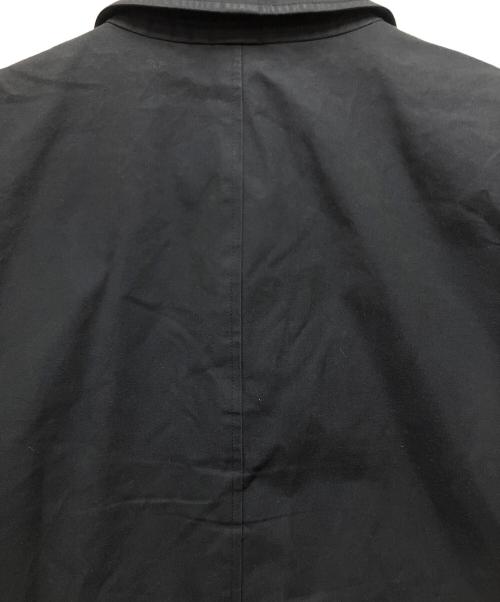BURBERRY（バーバリー）BURBERRY (バーバリー) ステンカラーコート ブラック サイズ:52の古着・服飾アイテム