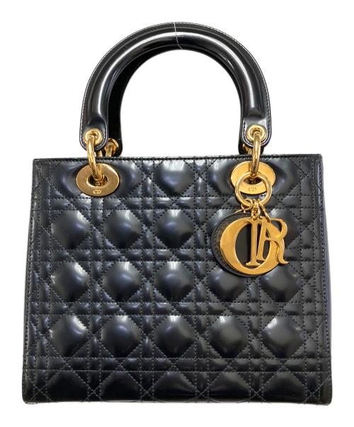 Christian Dior（クリスチャン ディオール）Christian Dior (クリスチャン ディオール) ハンドバッグ ブラックの古着・服飾アイテム