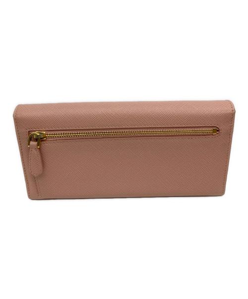 PRADA（プラダ）PRADA (プラダ) 長財布 ピンクの古着・服飾アイテム