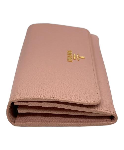 PRADA（プラダ）PRADA (プラダ) 長財布 ピンクの古着・服飾アイテム