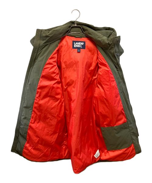 LAND'S END（ランズエンド）LAND'S END (ランズエンド) ダウンコート オリーブ サイズ:L　JPNの古着・服飾アイテム