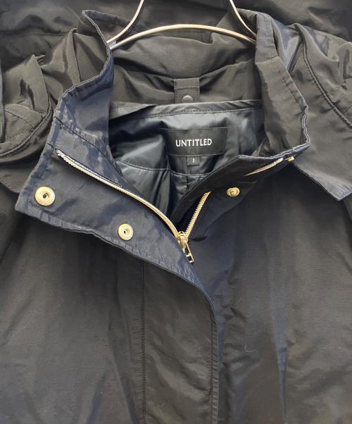 UNTITLED（アンタイトル）UNTITLED (アンタイトル) マウンテンパーカー ブラック サイズ:1 未使用品の古着・服飾アイテム