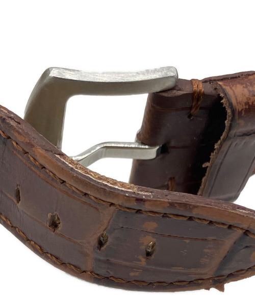 POLICE（ポリス）POLICE (ポリス) 腕時計 ブラウンの古着・服飾アイテム