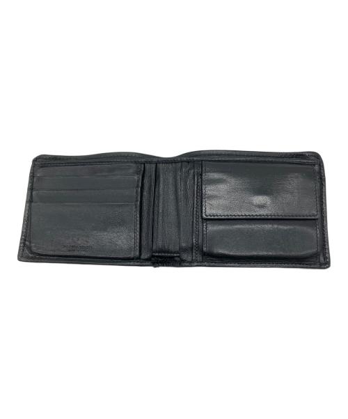 BOTTEGA VENETA（ボッテガベネタ）BOTTEGA VENETA (ボッテガベネタ) 2つ折り財布 ブラックの古着・服飾アイテム