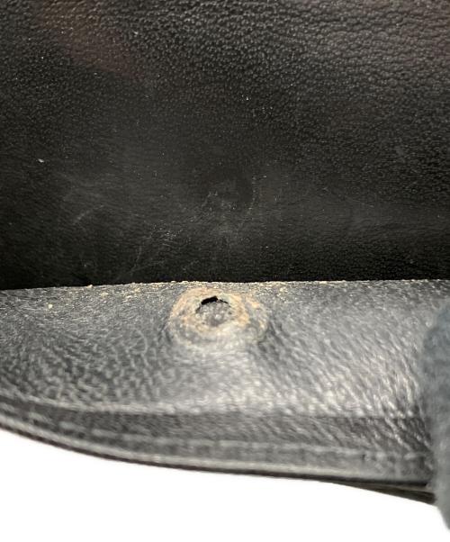BOTTEGA VENETA（ボッテガベネタ）BOTTEGA VENETA (ボッテガベネタ) 2つ折り財布 ブラックの古着・服飾アイテム