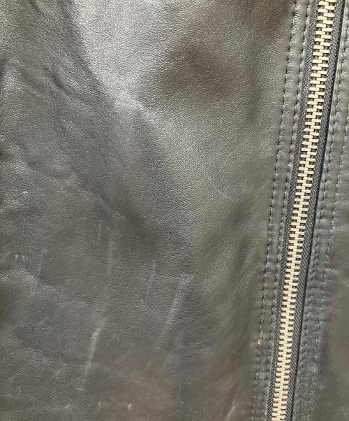 MICHAEL KORS（マイケル・コース）MICHAEL KORS (マイケル・コース) シングルライダースジャケット ブラック サイズ:Mの古着・服飾アイテム