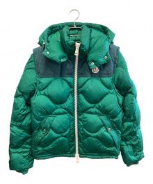 MONCLER（モンクレール）の古着「2WAYダウンジャケット」｜グリーン