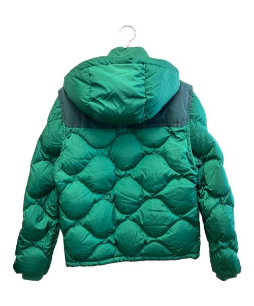 MONCLER（モンクレール）MONCLER (モンクレール) 2WAYダウンジャケット グリーン サイズ:1の古着・服飾アイテム
