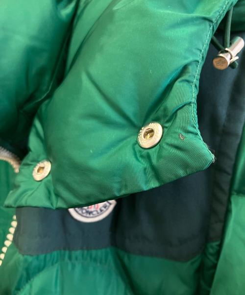 MONCLER（モンクレール）MONCLER (モンクレール) 2WAYダウンジャケット グリーン サイズ:1の古着・服飾アイテム