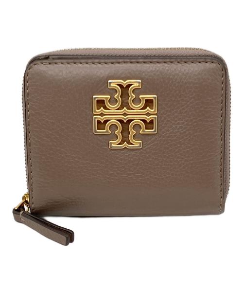 TORY BURCH（トリーバーチ）TORY BURCH (トリーバーチ) コンパクトウォレット ブラウンの古着・服飾アイテム