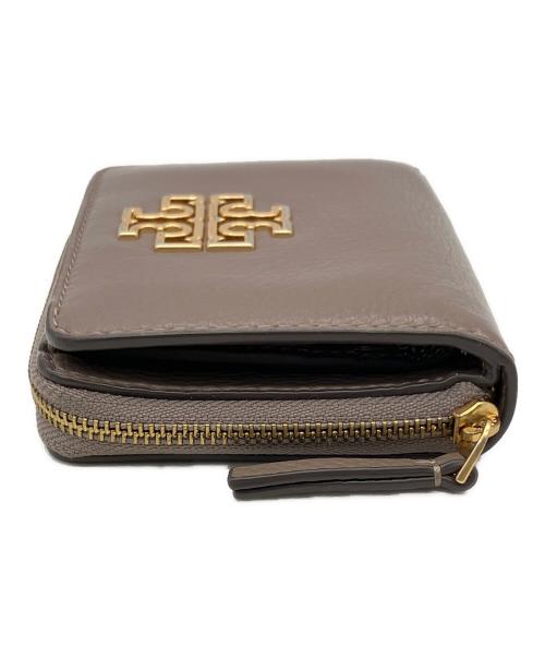 TORY BURCH（トリーバーチ）TORY BURCH (トリーバーチ) コンパクトウォレット ブラウンの古着・服飾アイテム