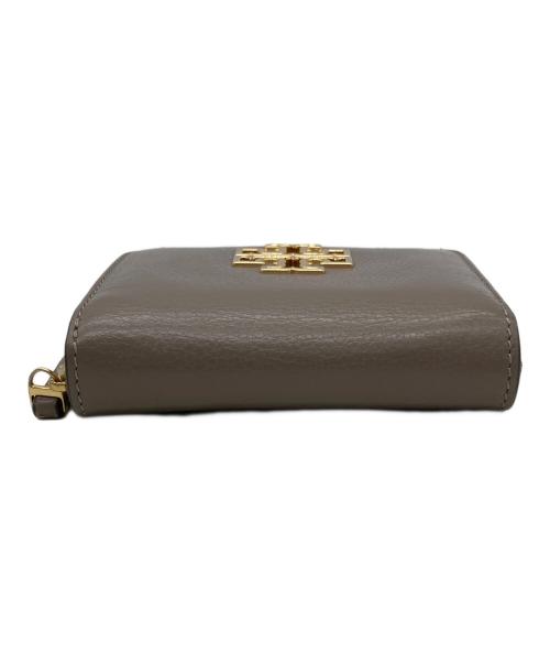 TORY BURCH（トリーバーチ）TORY BURCH (トリーバーチ) コンパクトウォレット ブラウンの古着・服飾アイテム