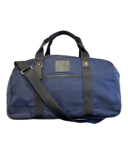 COACH（コーチ）COACH (コーチ) ボストンバッグ ネイビーの古着・服飾アイテム
