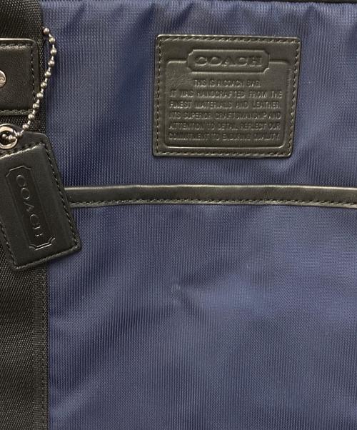 COACH（コーチ）COACH (コーチ) ボストンバッグ ネイビーの古着・服飾アイテム