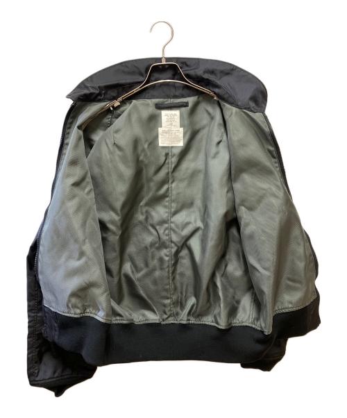 HOUSTON（ヒューストン）HOUSTON (ヒューストン) ミリタリージャケット ブラック サイズ:Lの古着・服飾アイテム