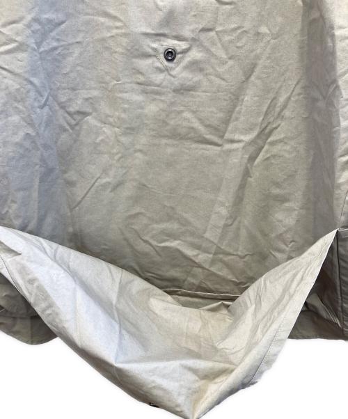 comfy（コンフィー）comfy (コンフィー) ベースボールシャツ ベージュ サイズ:Lの古着・服飾アイテム