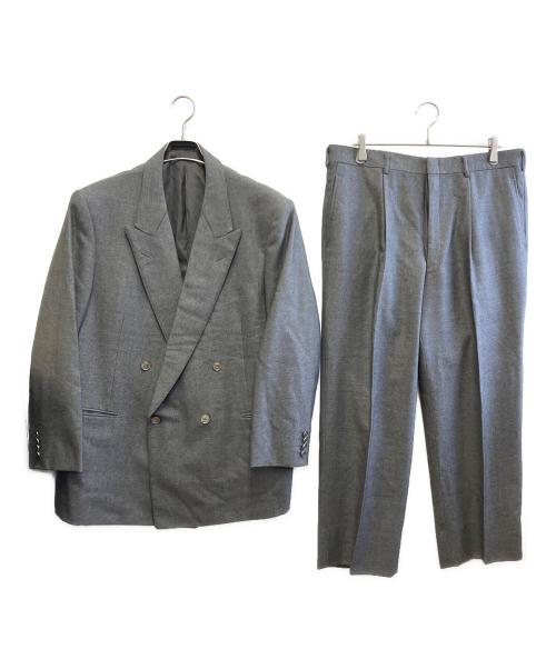 Burberry's（バーバリー）Burberry's (バーバリーズ) ダブルセットアップスーツ グレー サイズ:110-110-175F4の古着・服飾アイテム