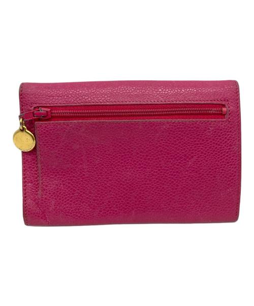 CHANEL（シャネル）CHANEL (シャネル) 長財布 ショッキングピンクの古着・服飾アイテム