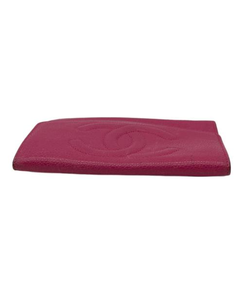 CHANEL（シャネル）CHANEL (シャネル) 長財布 ショッキングピンクの古着・服飾アイテム