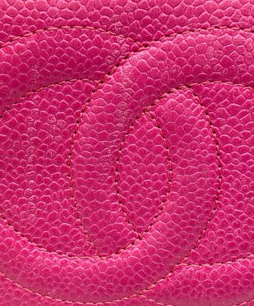 CHANEL（シャネル）CHANEL (シャネル) 長財布 ショッキングピンクの古着・服飾アイテム